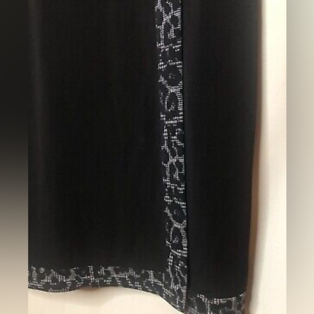 MICHAEL KORS Black Faux Wrap Dress - Small! - Picture 6 of 7